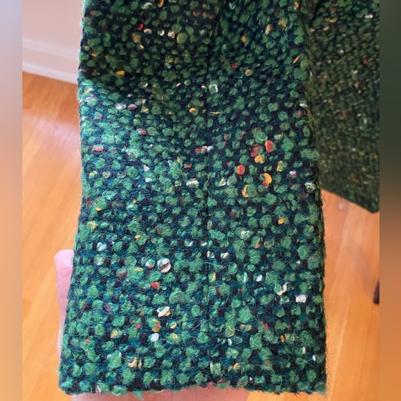 J. Crew Daphne Topcoat in Italian Tweed Green Wool - Picture 7 of 10